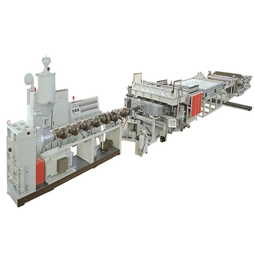 PP/PE Hollow grid plate extrusion line