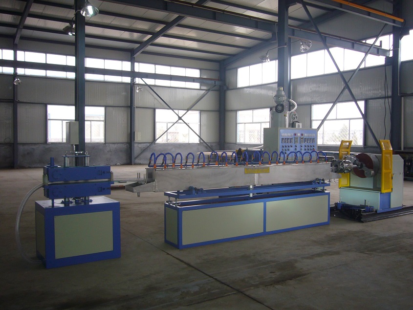 PVC steel-wire reinforced hose extrusion line