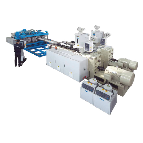 Plastic Double-Wall Corrugated Pipe Extrusion Line(Horizontal)