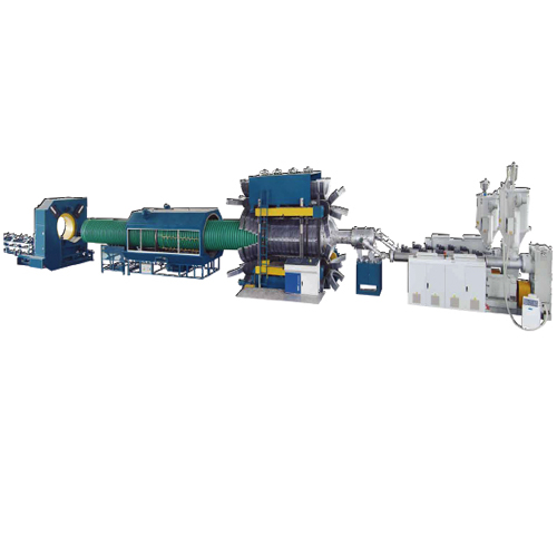 Plastic Double-Wall Corrugated Pipe Extrusion Line(Vertical)