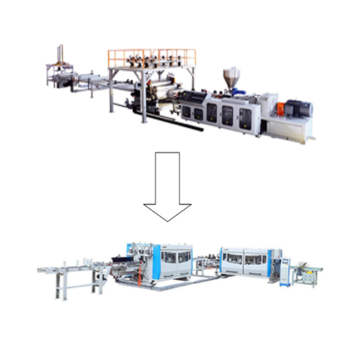 SPC Floor Production Line
