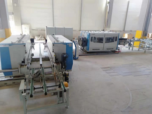 SPC Floor Cutting/Slotting Production Line